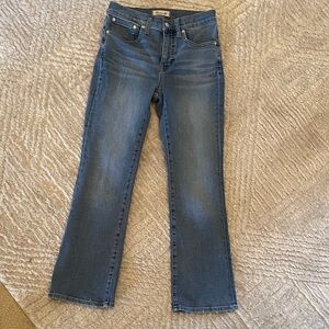 Madewell Women's Boot Cut Blue Jeans